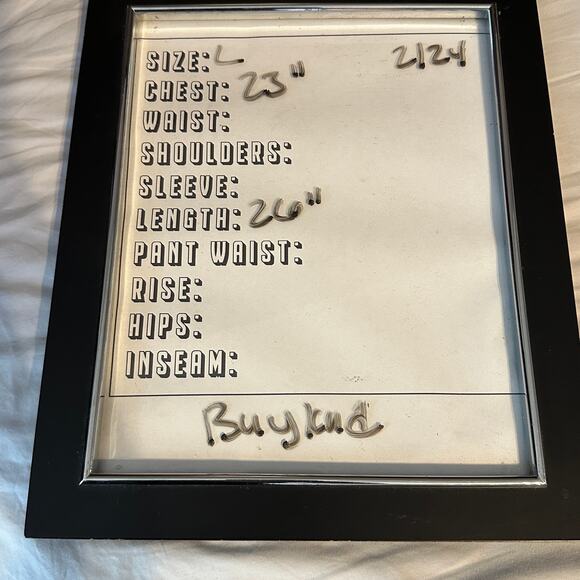 Buykud Button up Shirt Size Large Vintage Striped Long Sleeve Fall - Picture 7 of 7